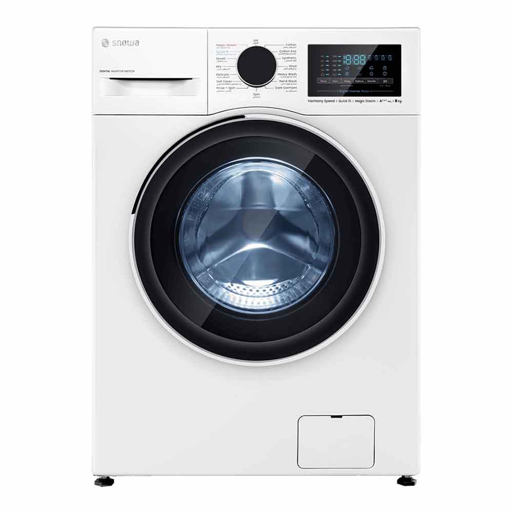 ماشین لباسشویی  9 کیلو گرم  هوشمند اسنوا مدل SWM-E92W با فناوری IOT